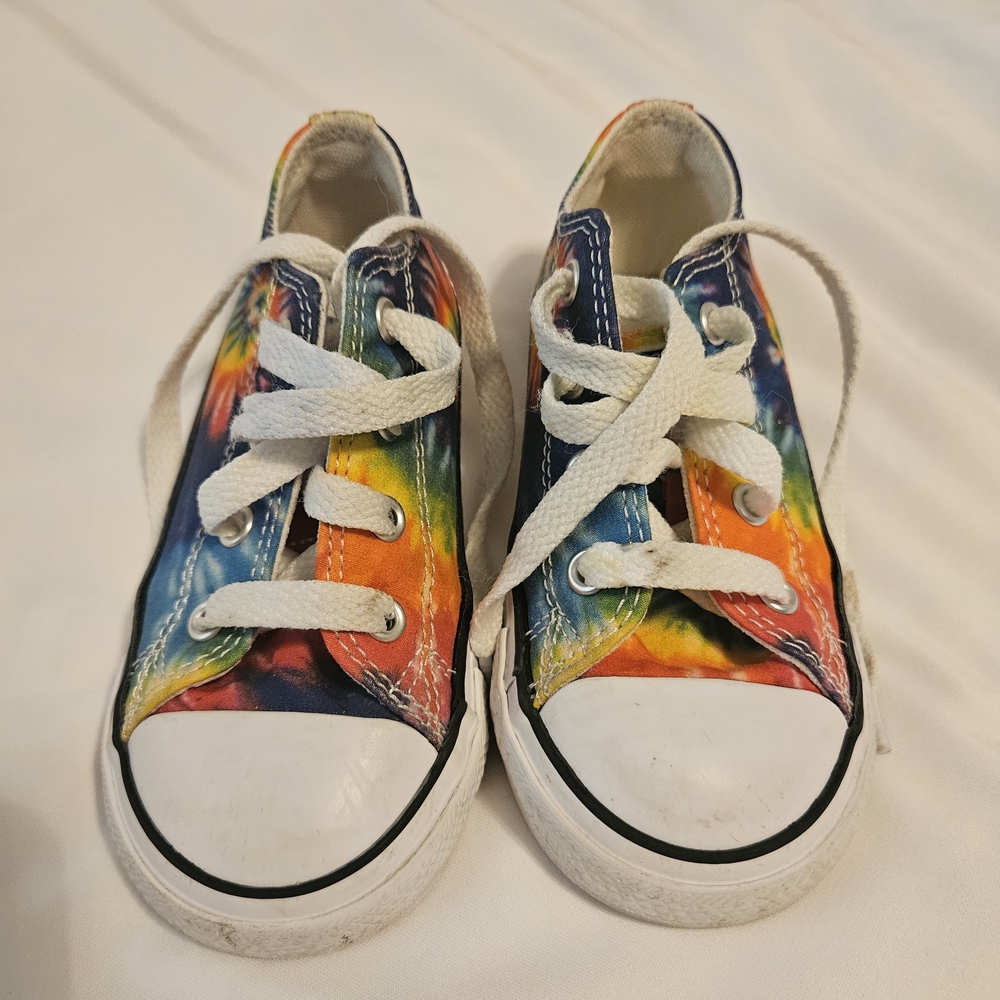 Girls' Converse Chuck Taylor All Star Tie Dye OX Sneakers